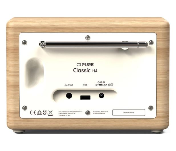 PURE Classic H4 Cotton White/Oak EU/UK - 1538358 - zdjęcie 3
